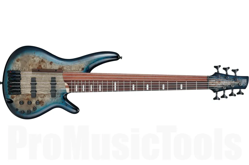 Ibanez SRAS7 CBS - Cosmic Blue Starburst Bass Workshop Expédié Aujourd'hui