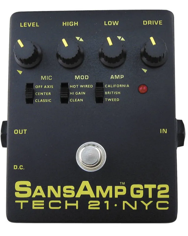 Tech 21 Sans Amp GT2 Bon Marché