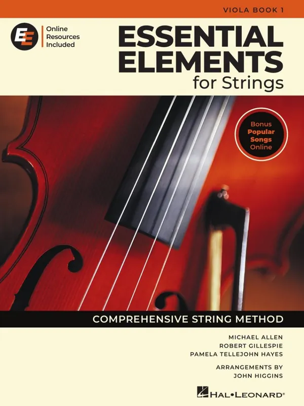 Hal Leonard Essential Elements for Strings, Book 1 with EEi (2025) - Viola - Book/Media Online Prix Bas