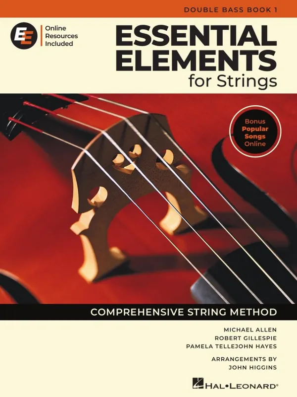 Offre Spéciale Hal Leonard Essential Elements for Strings, Book 1 with EEi (2025) - Double Bass - Book/Media Online