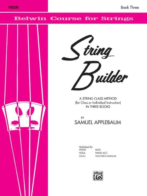 Super Prix Belwin String Builder, Book III