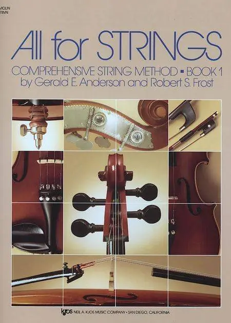 Offre Du Jour Kjos Music All for Strings Book 1 - Violin