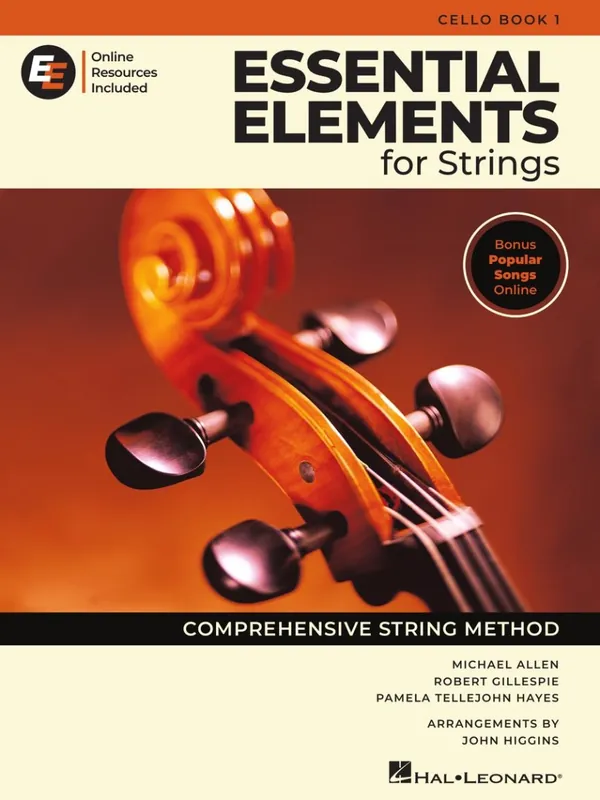 Réduction Hal Leonard Essential Elements for Strings, Book 1 with EEi (2025) - Cello - Book/Media Online