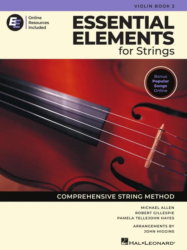 Hal Leonard Essential Elements for Strings, Book 2 with EEi (2025) - Violin - Book/Media Online Acheter En Ligne