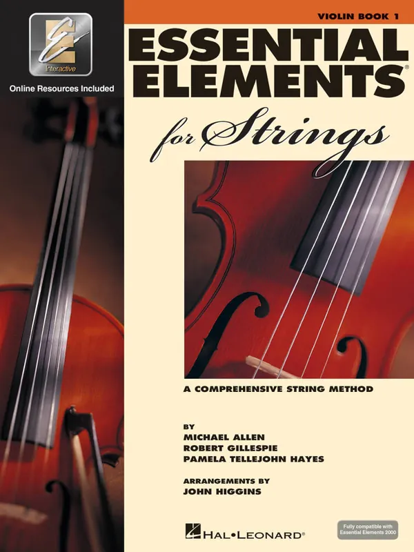 Vente Flash Hal Leonard Essential Elements for Strings Book 1 - Violin - Book/Media Online (EEi)