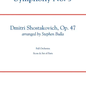G. Schirmer Inc. Finale from Symphony No. 5 - Shostakovich/Bulla - Full Orchestra Gr. 3-4 Vente Flash