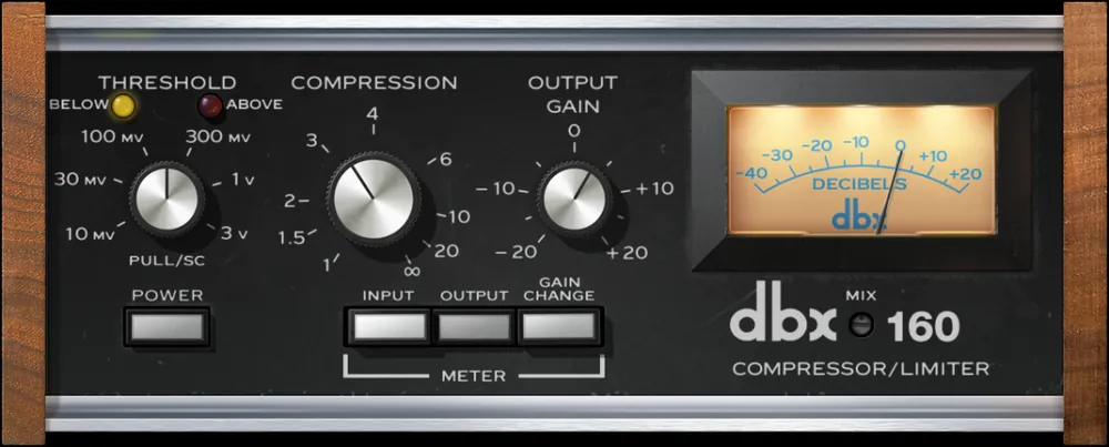 Top Vente Universal Audio DBX 160 Compressor/Limiter