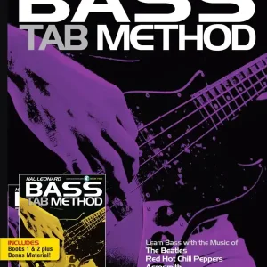 Hal Leonard Hal Leonard Bass Tab Method Combo Edition of Books 1 & 2 - Wills - Bass Guitar TAB - Book/Audio Online Bon Marché
