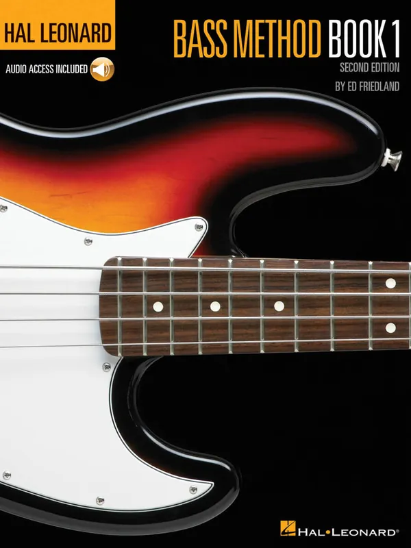 Hal Leonard Hal Leonard Bass Method Book 1 (2nd Edition) - Friedland - Bass Guitar - Book/Audio Online Top Vente