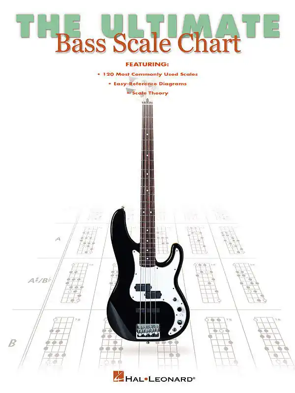 Produit De Marque Hal Leonard The Ultimate Bass Scale Chart - Bass Guitar - Book