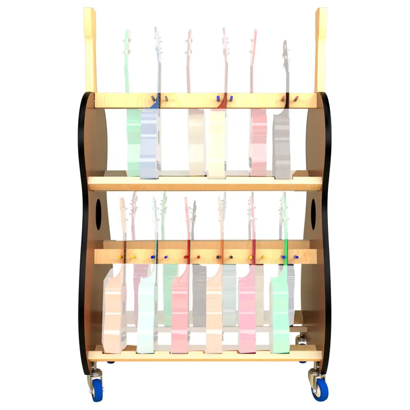 A&S Crafted Products Band Room Mobile 18-Soprano Ukulele Rack Satisfait Ou Remboursé