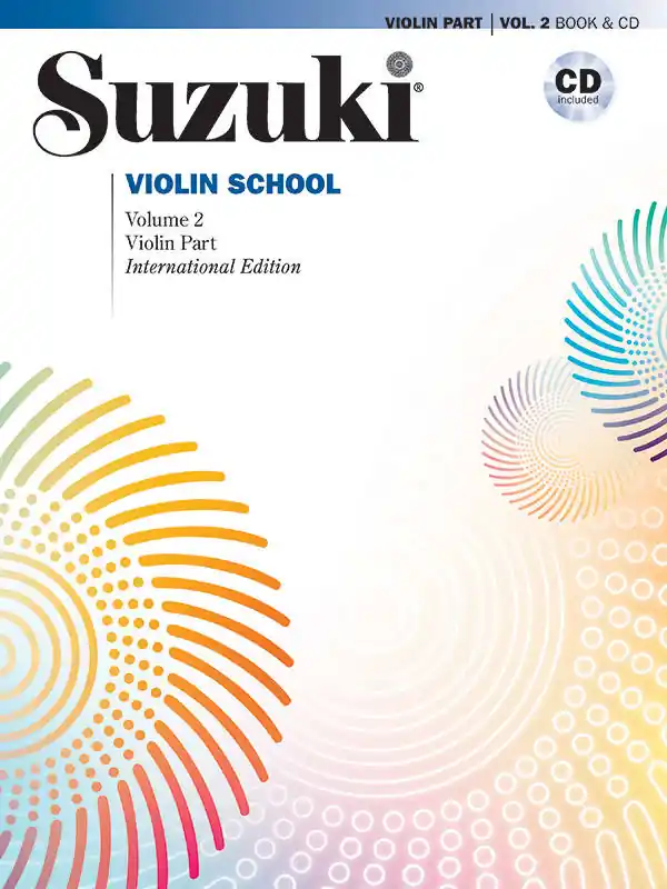 Paiement Sécurisé Summy-Birchard Suzuki Violin School, Volume 2 (International Edition) - Suzuki - Book/CD