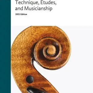 Remise Frederick Harris Music Company RCM Violin Technique, Etudes, and Musicianship 2021 Edition, Levels Preparatory-2 - Book