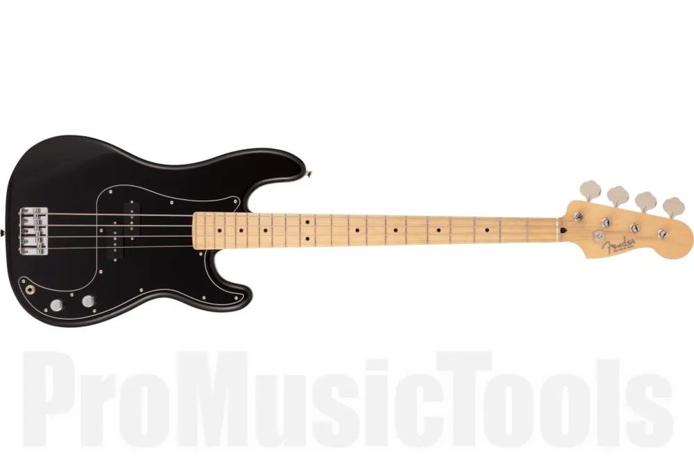 Fender Made in Japan Hybrid II Precision Bass - MN - Black Certifié