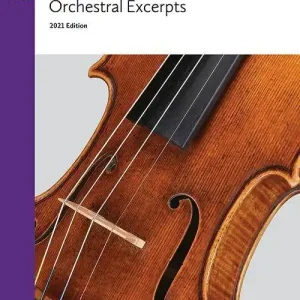 Frederick Harris Music Company RCM Violin Orchestral Excerpts 2021 Edition, Levels 7-8 - Book Réduction