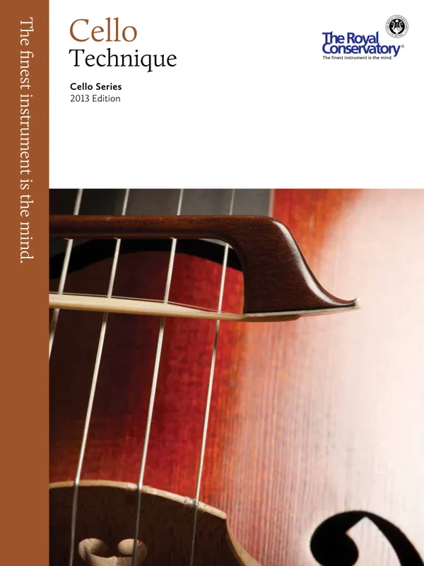 Frederick Harris Music Company RCM Cello Technique Preparatory-Level 10 - Cello Series 2013 Edition - Book Bon Plan