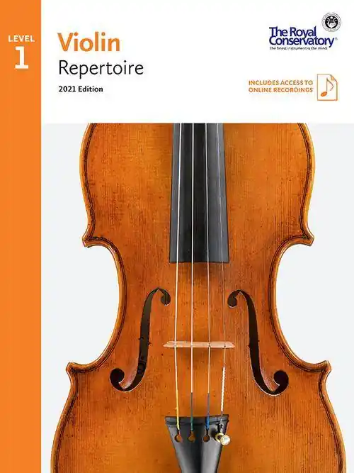 Frederick Harris Music Company RCM Violin Repertoire 2021 Edition, Level 1 - Book/Audio Online Meilleur Prix