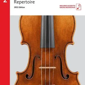Frederick Harris Music Company RCM Violin Repertoire 2021 Edition, Level 2 - Book/Audio Online Paiement Sécurisé