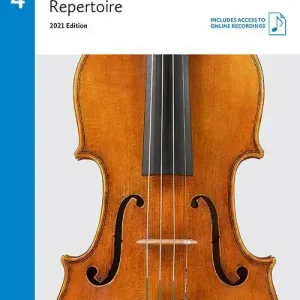 Offre Du Jour Frederick Harris Music Company RCM Violin Repertoire 2021 Edition, Level 4 - Book/Audio Online