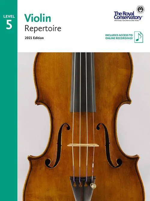 Haute Qualité Frederick Harris Music Company RCM Violin Repertoire 2021 Edition, Level 5 - Book/Audio Online