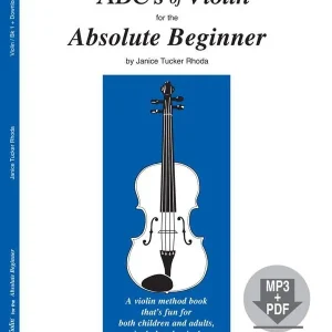 Remise Carl Fischer The ABCs of Violin for the Absolute Beginner, Book 1 - Rhoda - Book/Media Online