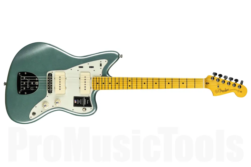 Bon Marché Fender American Professional II Jazzmaster MN - Mystic Surf Green - b-stock