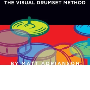 Offre Limitée Hal Leonard The Visual Drumset Method - Adrianson - Book/Audio Online