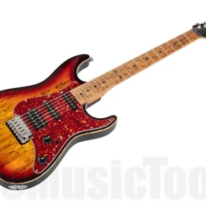 Certifié Suhr Standard Custom Shop Spalted Maple HSS 3TB - 3 Tone Burst MN