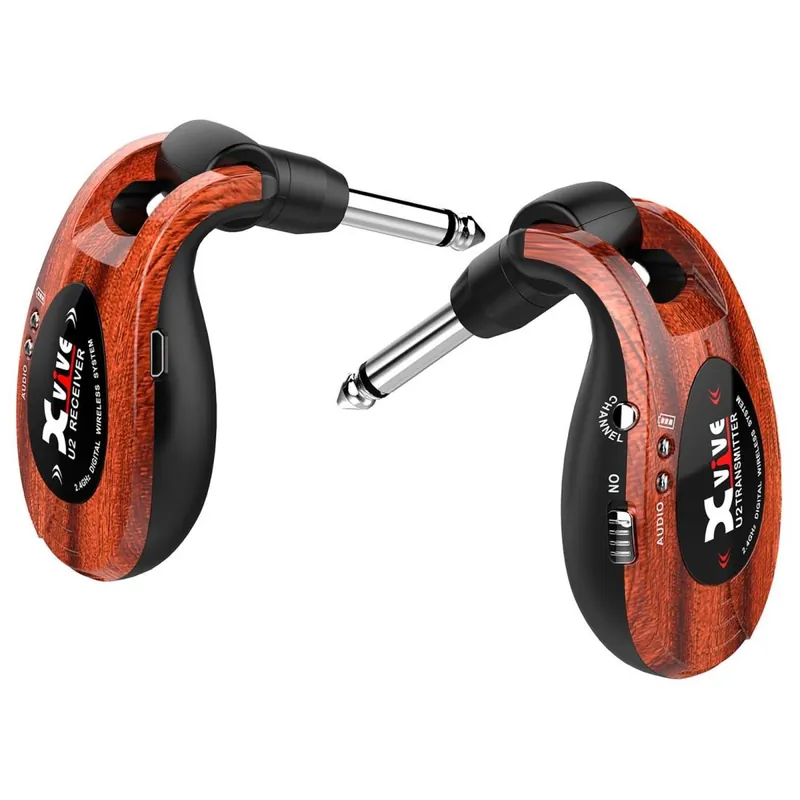 Xvive Audio U2 Guitar Wireless System - Wood Grain Quantité Limitée