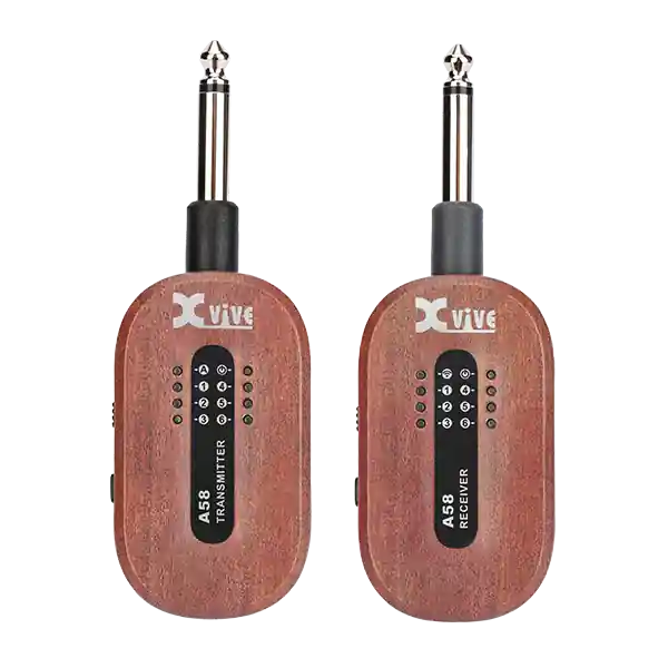 Xvive Audio A58 Guitar Wireless System - Mahogany Jusqu'à Épuisement Des Stocks