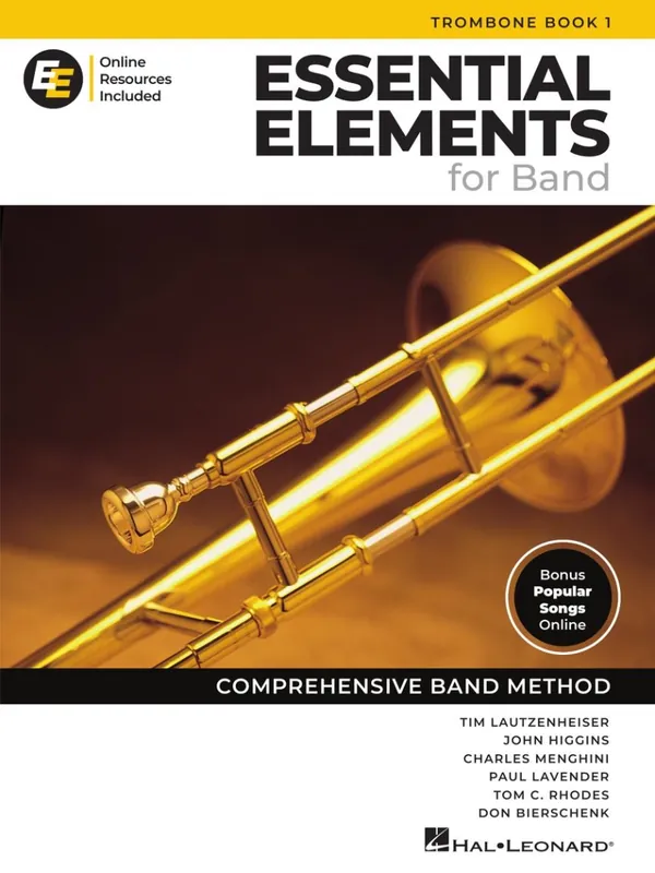 Achetez Aujourd'hui Hal Leonard Essential Elements for Band, Book 1 with EEi (2025) - Trombone - Book/Media Online