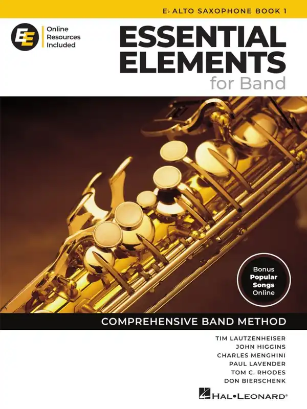 Hal Leonard Essential Elements for Band, Book 1 with EEi (2025) - Eb Alto Saxophone - Book/Media Online Prix Promo