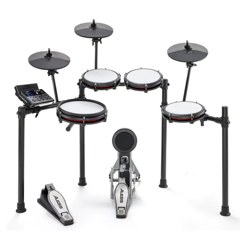 Achetez Aujourd'hui Alesis Nitro Max 8-Piece Electronic Drum Kit with Mesh Heads and Bluetooth