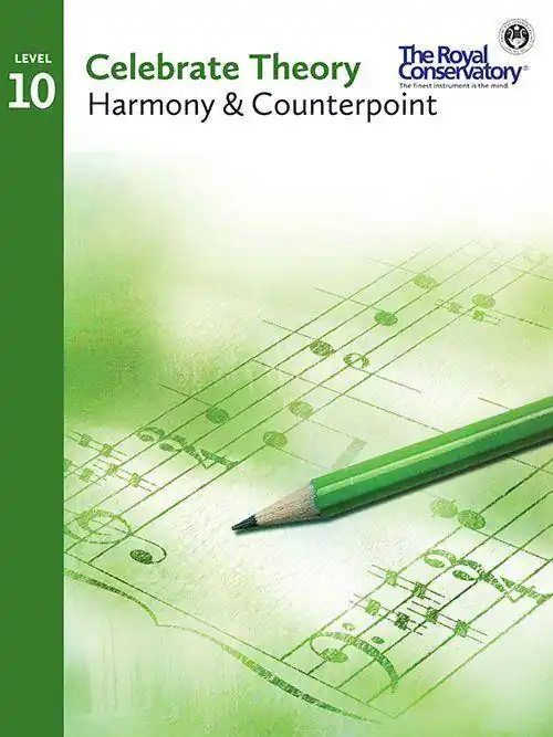 Achat Immédiat Frederick Harris Music Company Celebrate Theory Harmony & Counterpoint, Level 10 - Book