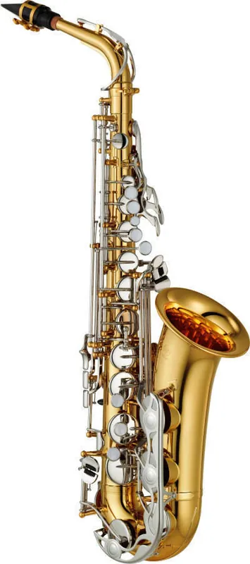 Jusqu'à Épuisement Des Stocks Yamaha Band Standard Alto Saxophone with Case - Gold Lacquer