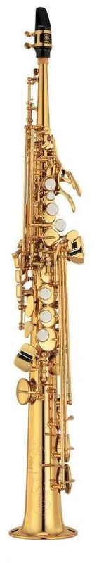 Authentique Yamaha Band Intermediate Soprano Saxophone - Gold Lacquer