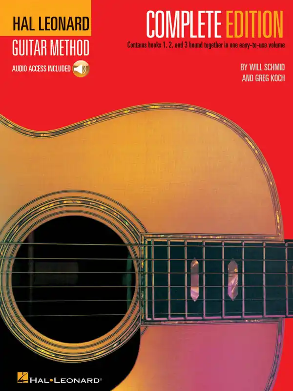 Hal Leonard Hal Leonard Guitar Method, Second Edition - Complete Edition - Schmid/Koch - Book/Audio Online Satisfait Ou Remboursé