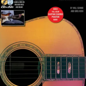 Paiement Sécurisé Hal Leonard Hal Leonard Guitar Method Book 1, Deluxe Beginner Edition - Schmid/Koch - Guitar - Book/CD/DVD/Poster/Media Online