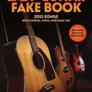 Hal Leonard The Easy Guitar Fake Book No Music Reading Required! - Guitar - Book Dernière Chance
