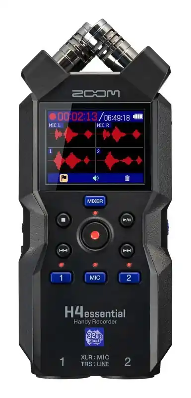 Zoom H4essential 4-Track Portable Audio Recorder Réduction