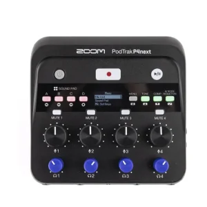 Zoom PodTrak P4next Podcast Recorder Usine Directe
