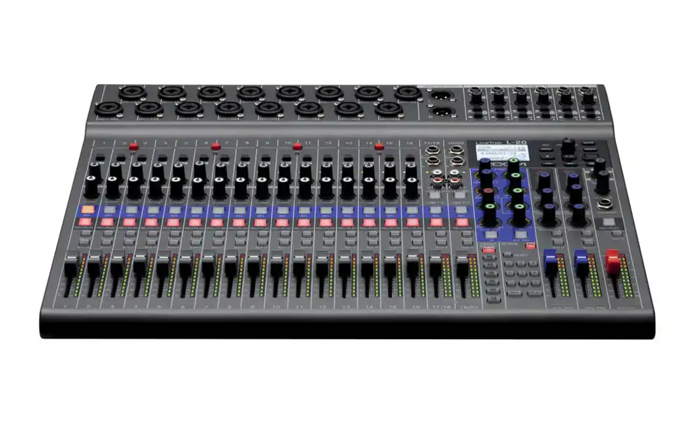 Zoom LiveTrak L-20 Digital Recording/Mixing Console Solde