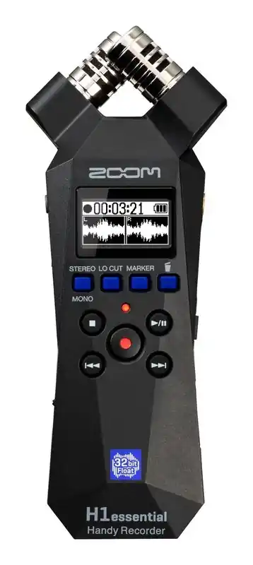 Zoom H1essential 2-Track Portable Audio Recorder Haute Qualité