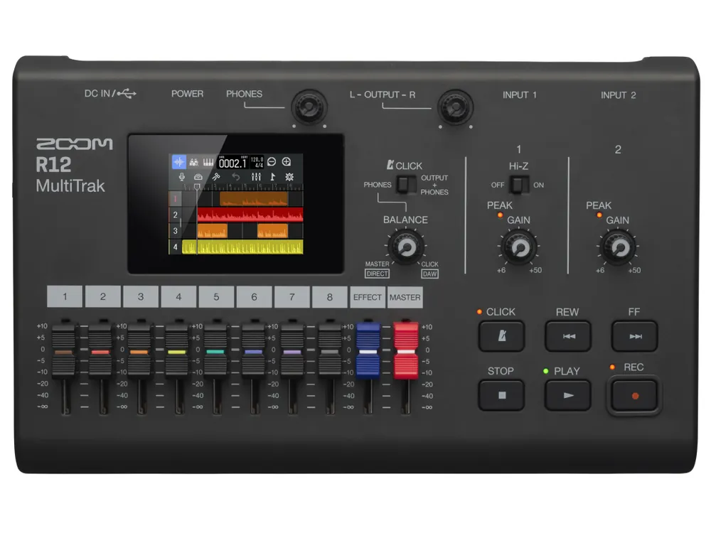Zoom R12 MultiTrak 8-Track Recorder/Interface with Touchscreen Promotion Saisonnière