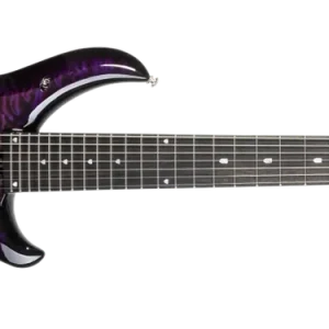 Achetez Aujourd'hui Ernie Ball Music Man Majesty Premium Select 7-String Electric Guitar with Case - Purple Nebula II