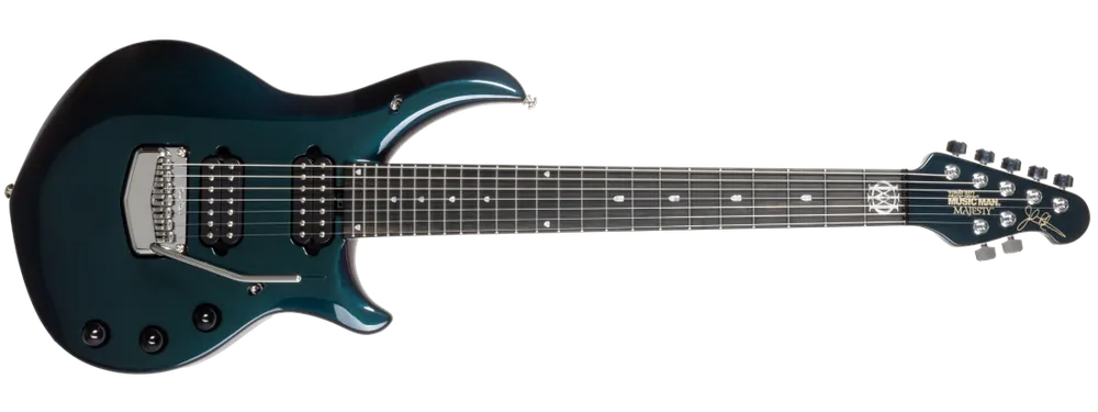 Prix Cassé Ernie Ball Music Man Majesty Premium Select 7-String Electric Guitar with Case - Mystic Dream