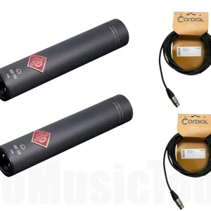 Must-Have Neumann KM 184 mt Stereo Set + Cordial CXM 5 FM Bundle
