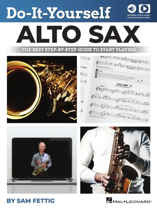 Hal Leonard Do-It-Yourself Alto Sax - Fettig - Alto Saxophone - Book/Media Online Must-Have