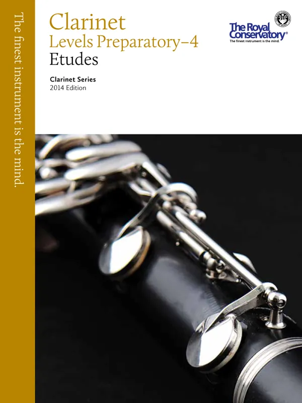Promotion Saisonnière Frederick Harris Music Company Clarinet Etudes Levels Preparatory-4, 2014 Edition - Book