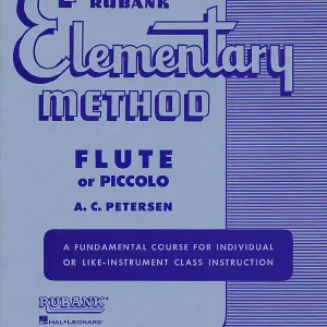 Populaire Rubank Publications Rubank Elementary Method - Peterson - Flute/Piccolo - Book